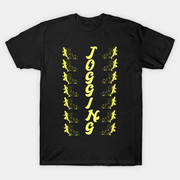 Jogging Running T-Shirt by Imutobi